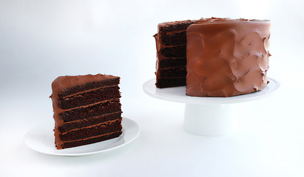 OLD-FASHIONED 6-LAYER CHOCOLATE CAKE
